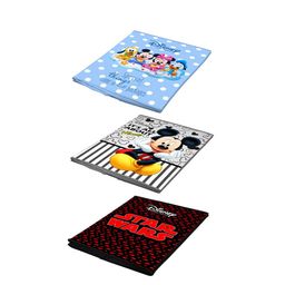 Kuber Industries Set Of 3 Multicoloured Disney Print Foldable Organizers With Handles image 2