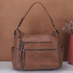 Metro Women Textured Structured Shoulder Bag-43