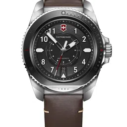Victorinox Men Stainless Steel Dial & Leather Straps Analogue Watch 241976.1-picture-55