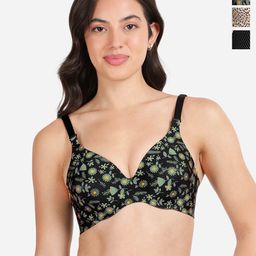 shyaway Floral Bra Medium Coverage Underwired Lightly Padded-19