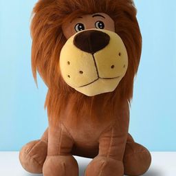 Tickles Sitting Jungle Lion Alex Soft Stuffed Plush Animal Toy for Kids Room (Size: 30 cm Color: Brown)-23