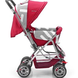 1st step 1 st Step Pram with Reversible Handle - Red image 2