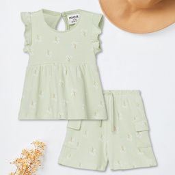 max Girls Printed Top with Shorts-picture-22
