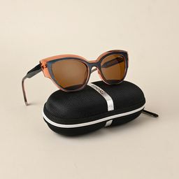 IDOR Unisex Cateye Sunglasses with UV Protected Lens IDOR-8804-C6-8