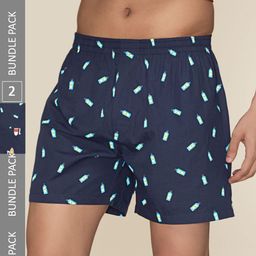 XYXX Mens Printed Pack of 2 Combed Cotton Splash Boxer XYBOX2PCKN334-picture-25