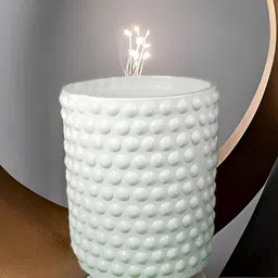 LASAKI Bubble White Big Ceramic Planters-image-24