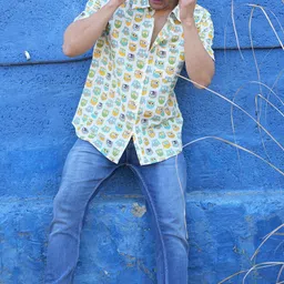 Style Matters Men Standard Animal Opaque Printed Casual Shirt-image-44