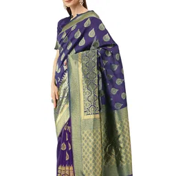 Maroosh Woven Design Zari Banarasi Saree-picture-30