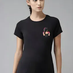 TRENDSATTIRE Biker Printed Round Neck Regular Fit T-shirt-picture-44