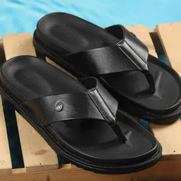 Metro Men Leather Comfort Sandals-image-32