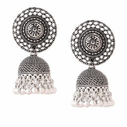 Samsiddhi Women Silver Earrings-image-51