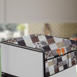 The Furnishing Tree Grey Plastic Refrigerator Cover-image-41