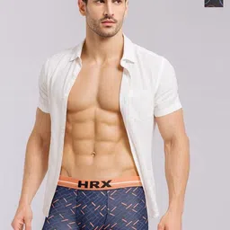 HRX by Hrithik Roshan Pack Of 2 Printed Mid-Rise Short Trunks RE-HTO-PV-Print-101-112-S-picture-37