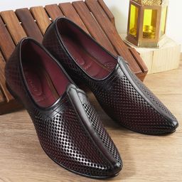 J.FONTINI Men Ethnic Leather Shoe-Style Sandals-image-42