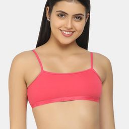 Shyygl Pack of 3 Non Padded Non Wired Cotton Spandex Adjustable Straps Women Bra-image-77