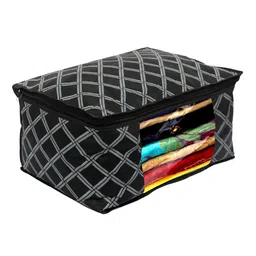 Kuber Industries Black Set of 3 Regular Multi-Utility Organisers image 3
