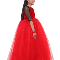 Wish little Net A-Line Maxi Dress image 3