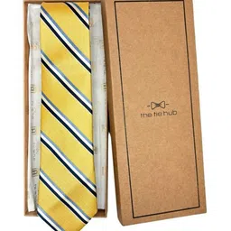 The Tie Hub Men Striped Broad Tie-image-64