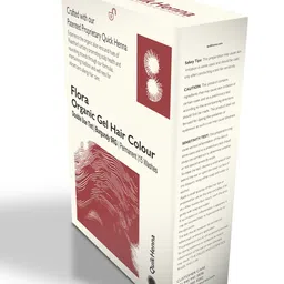 QUIKHENNA Flora Organic Gel Hair Color - 70 g - Burgundy-26