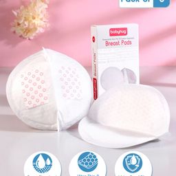 Babyhug 3D Contoured Disposable Breast Pads - Pack of 6 (Product Packaging May Vary)-picture-27