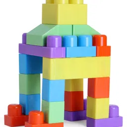 Peacock Jumbo Brix Stacking Set - 40 pieces-picture-28