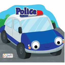 Pegasus Police Car Themed Board Book - English-25