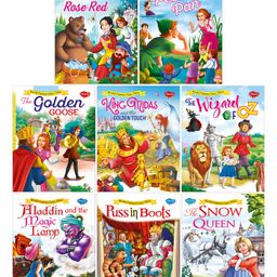 Sawan Uncle Moon's Fairy Tales Story Book Set of 8 - English-9