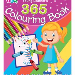 Young Learner's Publication 365 Colouring Book - English-28