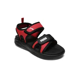 PUMA Kids Softride Youth Colourblocked Backstrap Velcro Sandals-image-2