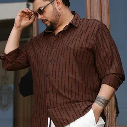 Instafab Plus Men Comfort Plus Size Casual Shirt-image-62