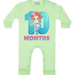 Arvesa Infants 10 Months Printed Round Neck Bodysuits-image-42