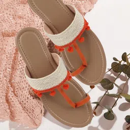 AVIVASTYLE Women Open Toe Flats with Buckles-image-78