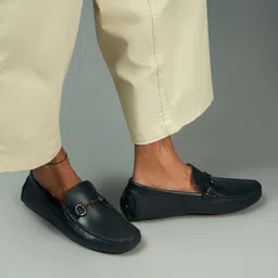HEEL YOUR SOLE Men Leather Formal Loafers-image-25