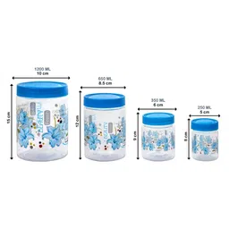Aura Blue Set of 6 Regular Multi-Utility Organisers image 5