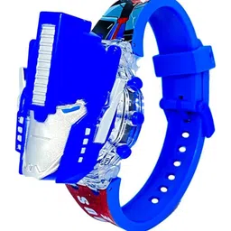 SWADESI STUFF Unisex Kids Printed Dial & Straps Digital Multi Function Automatic Watch 3D OPTIMAS PRIME image 2