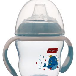 Babyhug Twin Handle Training Soft Spout Cup - 150 ml (Colour May Vary) image 2