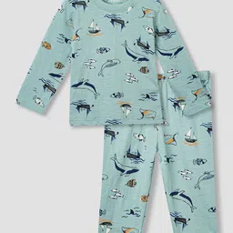 Juniors by Babyshop Boys Printed Night suit-picture-30