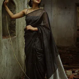 Visit Wear Woven Design Zari Pure Silk Banarasi Saree-image-92