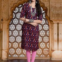 Ethnic basket Women Multi Kurtas-picture-46