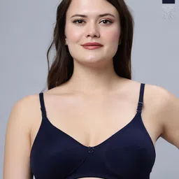 In Care Women Pack of 2 All Day Comfort Full Coverage Non Padded Cotton T-shirt Bra-image-29