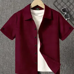 CRESALE Boys Comfort Casual Shirt-image-27