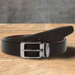 Azibo Men Textured Reversible Wide Belt-image-8