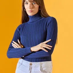 98 Degree North Women Striped Pullover-image-22