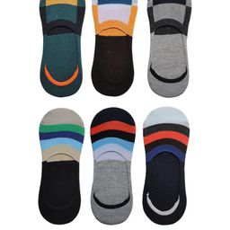 VOICI Unisex Pack Of 6 Cotton Shoe Liner Socks-image-129