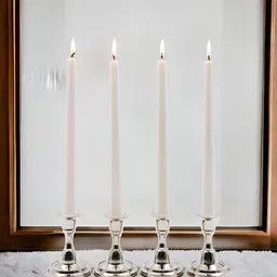 HOSLEY White 4 pieces Pillar Candle-image-21