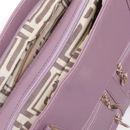 Springberry PU Structured Tote Bag image 4