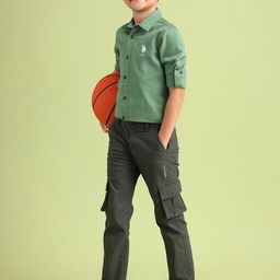 U.S. Polo Assn. Kids Boys Cargo Style Trousers-picture-42