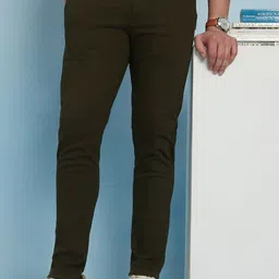 Dennis Lingo Men Straight Fit Chinos Trousers-image-58