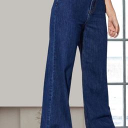 RIVI Women Jean Straight Fit High-Rise Stretchable Jeans-image-47