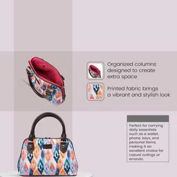 Anouk Printed Structured Handheld Bag image 2
